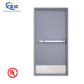 UL Certified Emergency Exit Porte de feu personnalisée Largeur de porte en acier Entretien de porte d&#39;incendie avec fenêtre en verre